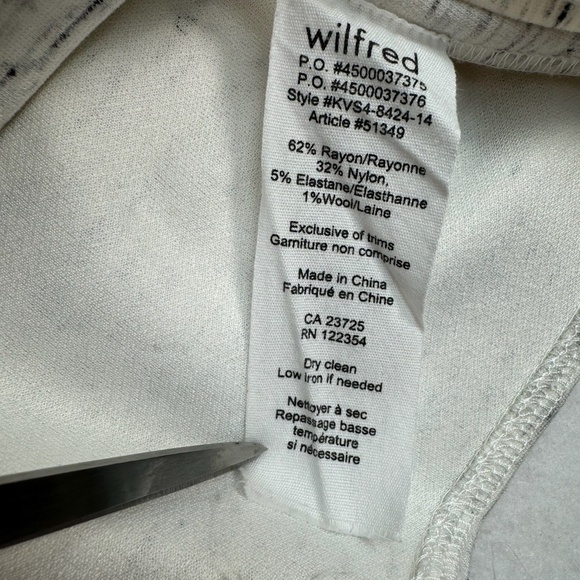 Wilfred Aritizia Strapless Mini Dress Womens Size 2 Harmonie Grey Pockets - Picture 4 of 10